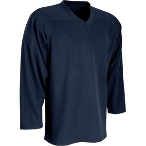Maillot de hockey TBF-097 pour garçons Faceoff Youth 100% polyester maille respirante col en V coupe complète vêtements de hockey sur glace - Product Image 1
