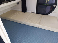 Caravanes Teardrop avec auvent, prix incroyablement bas, légères, petites, mini-caravanes tout-terrain de qualité standard.