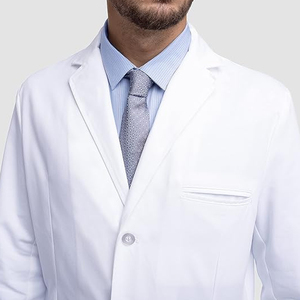 Blouses de laboratoire d'hôpital 100% coton, uniformes, blouses médicales pour hommes et femmes, blouses de laboratoire unisexes, uniforme d'infirmière, uniforme de pharmacie - Product Image 6