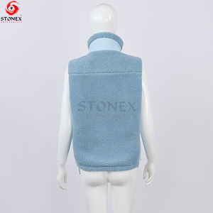 New Arrival <b>Women's</b> Polar <b>Fleece</b> <b>Gilet</b> Splicing <b>Fleece</b> Vest Best Pakistan Manufacturer <b>Fleece</b> Vests - Product Image 4