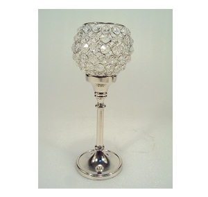 Metal Christmas Tree <b>Tealight</b> Candle Holders with Nickel Plated Look - Product Image 5