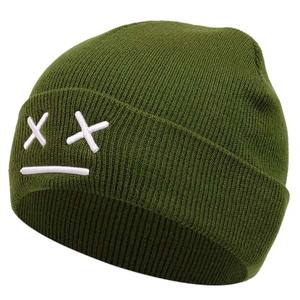 Nouvelle arrivée hiver chaud unisexe lettre bonnet en tricot chapeau extérieur jacquard tricoté chapeaux pour les femmes - Product Image 5