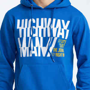 Sudadera con capucha y serigrafía personalizada 450 GSM para hombre, ropa informal de Algodón 100% con cuello con capucha y logotipo frontal - Product Image 5