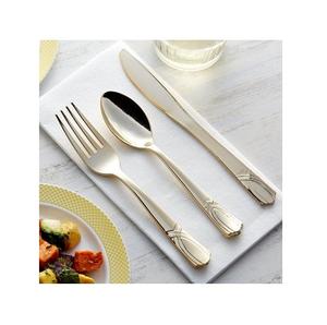 Ensemble de couverts en argent Offre Spéciale, ensemble de couverts en acier inoxydable avec poignée, ensemble de vaisselle, couverts polis miroir pour hôtel - Product Image 5