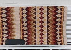 แผ่นรองอานม้าแฟชั่นตะวันตกพร้อมซับขนแกะและเปลือกหนังสำหรับโชว์แหวนและงานอีเว้นท์ - Product Image 3