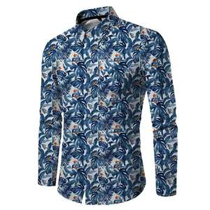 Chemise à manches longues durable imprimé floral doux grande taille anti-rétrécissement respirant - Product Image 2