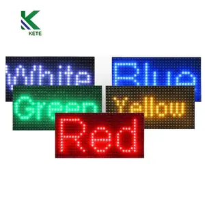 P10 Outdoor LED Screen Module P10 DIP/SMD 32x16 Dots Screen with 5 Single Color Red/ Bule/Yellow/White