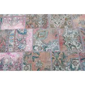 Vintage 3.3x6.2 ft Rug, Turkish Rug, <b>Red</b> Ikat Rug <b>Wool</b> - Product Image 5