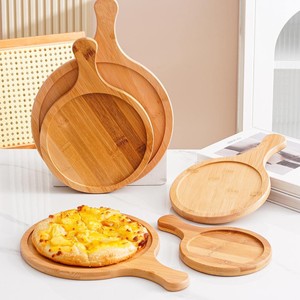 Planches de plateau de service en bambou naturel de nouveau design plateaux de gâteau de pain d'affichage de nourriture de qualité supérieure fabriqués au Vietnam - Product Image 5