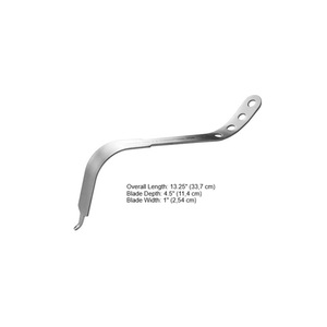 Retractor Acetabular Manual de Acero Inoxidable de Punta Corta, Instrumentos Ortopédicos, Instrumentos Quirúrgicos para Pie y Tobillo - Product Image 3