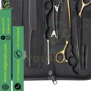 Tijeras de corte de pelo de peluquero de grado profesional Mango de acero inoxidable de grado de salón Punta de hoja afilada Estilo único - Product Image 6