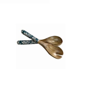 Natural Finished Spoon Hotels Restaurants Catering Use <b>Flatware</b> <b>Set</b> Hand Carved Design Luxury Hotel Wooden <b>Flatware</b> <b>Set</b> - Product Image 2