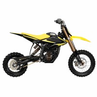 Moto tout-terrain électrique haute performance 8 kW de puissance maximale 58 V 22 Ah vitesse maximale de 65 km/h avec cadre en aluminium forgé