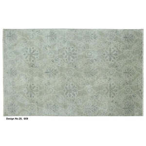 พรมอินเดียทอมือสไตล์โมเดิร์น ขนาด 6'0 x 9'0 - Product Image 1