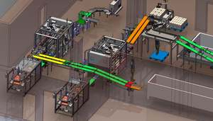 Sistema de robot automático de alto estándar, accionamiento eléctrico para bolsa de bebidas, botella de agua, barril, polvo, líquido viscoso, llenado de aceite - Product Image 4