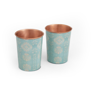 <b>Copper</b> <b>Bottle</b> Handcrafted Original Enamel Printed <b>Copper</b> Water <b>Bottle</b> Top Selling Product for Health Benefits - Product Image 2