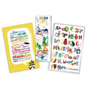 Ensemble de livres d'apprentissage précoce pour enfants, affiche murale imprimée sur papier 170 g - Product Image 2