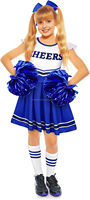Costume de pom-pom girl en spandex personnalisable en couleur unique pour fille ensemble de tenues de fantaisie performance de danse uniformes de pom-pom girl d'halloween