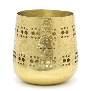 Handmade <b>Sets</b> of 2 Stainless Steel Metal Round Shape Silver Printed Scented Christmas <b>Candles</b> for Home Lighting Decoration - Product Image 5