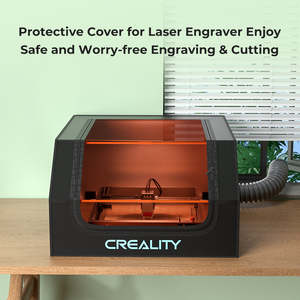 For Creality Falcon Protective Cover for 3D Cutting for Acrylic Metal <b>Plastic</b> Glass Wood MDF Paper Home Use Max DIODE/Fiber CO2 - Product Image 3