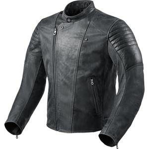 Veste de moto d'hiver en cuir premium, coupe-vent, imperméable, respirante et imprimée - Product Image 5