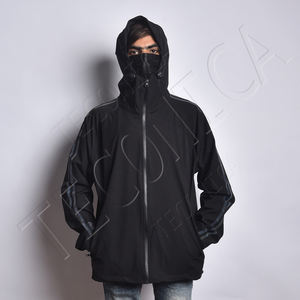 Chaquetas de poliéster de alta calidad RST para adultos cortavientos impermeable con cremallera a prueba de viento transpirable protección contra la lluvia de varias estaciones - Product Image 2