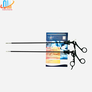 เครื่องทำ laparoscopy สแตนเลสสตีลแบบใช้ได้2ครั้งขนาด5มม. ใช้ซ้ำได้เครื่องมือสำหรับส่องกล้อง - Product Image 6