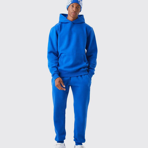 Chándales de hombre ajustados ropa deportiva de color de contraste de tela de poliéster liso más populares hechos en Pakistán - Product Image 1