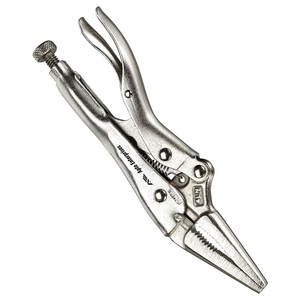 Pince à bec long VISE-GRIP, coupe-fil, 4 pouces, 100 mm, argent, robuste, précision, prise sécurisée, certifiée CE, garantie à vie - Product Image 3