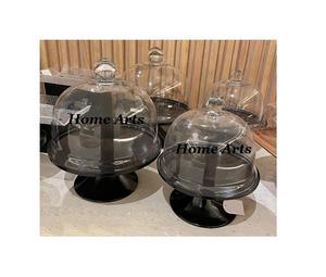 ชุดขาตั้งเค้กเหล็กดีไซน์สวยงาม คุณภาพสูงสุด ชุด 2 ชิ้น ขนาดต่างกัน สำหรับเสิร์ฟขนมหวานและของว่าง มีจำหน่าย - Product Image 2