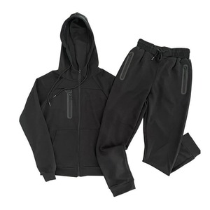Custom Winter Tracksuit Vendors Stand up Collar Jogger Pants 2 Piece Sweat Suits Zip up Quick Dry for Men - Product Image 6
