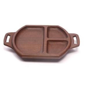 Bandeja de madera para servir Ramadán, producto para decoración de boda, evento, cena, servicio, 2023 - Product Image 4