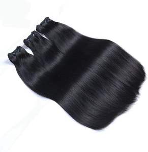 Meilleure vente Cheveux vierges bruts vietnamiens non traités Extensions de cheveux vendeur trame os faisceaux droits pour faire perruque - Product Image 3
