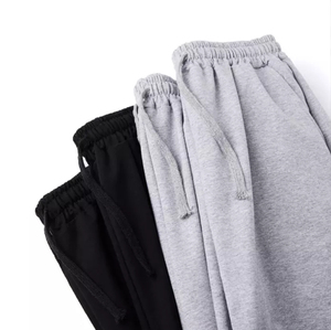 Pantalones Cortos Deportivos de Cintura Alta para Hombre, 100% Algodón, 220g, con Cordón y Bolsillo, para Gimnasio, Entrenamiento, Atletismo, con Logotipo Personalizado OEM - Product Image 5