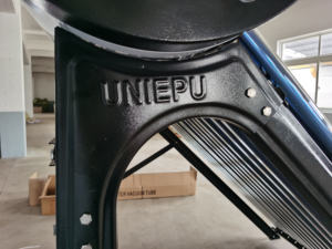 Chauffe-eau solaire à tubes évacués <span class=keywords><strong>80</strong></span>-360L 20 tubes Acier galvanisé avec tube en verre pour système d'eau chaude solaire - Product Image 2