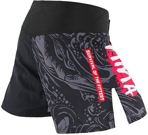 กางเกงชกมวย MMA แบบสั่งทำพิเศษจากปากีสถาน กางเกงมวยไทย ปรับแต่งได้ - Product Image 4