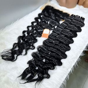 Paquetes de cabello de trama ondulado profundo suelto virgen GL 12a extensiones de cabello virgen camboyano crudo 100% cabello humano vietnamita crudo - Product Image 6