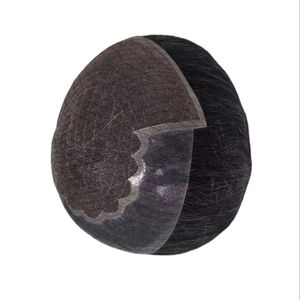 Perruque en cheveux humains Q6 Yaki, toupet pour homme, cheveux vierges Remy, trame simple, Bangladash Naturalizer Curl Bonnet, extension de cheveux Remi - Product Image 2