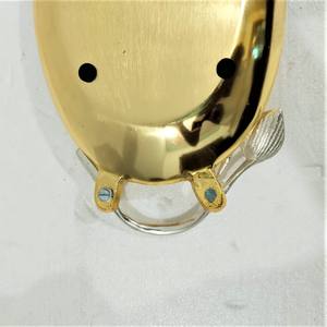 Plato de Servicio de Metal Creativo con Diseño Increíble y Aspecto Elegante para Fiestas, Decoración de Mesa de Comedor, VISHAL HANDICRAFT Uttar - Product Image 4