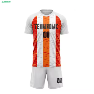 Vente en gros Uniforme de football Uniformes de football universitaire Maillot de football Technologie d'évacuation de l'humidité à séchage rapide Uniforme de football Vêtements de sport - Product Image 3