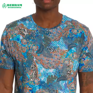 เสื้อยืดแฟชั่นล่าสุดปี 2025 ดีไซน์ใหม่สำหรับผู้ชาย ทรงหลวม สไตล์สตรีทแวร์ พร้อมโลโก้ด้านหน้า ผลิตจากผ้าฝ้าย 100% เป็นมิตรต่อสิ่งแวดล้อม - Product Image 5