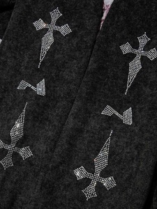 เสื้อสเวตเตอร์แบบสวมหัวทรงโอเวอร์ไซส์สำหรับผู้ชายและผู้หญิงพิมพ์ลายปักโลโก้ตามสั่ง - Product Image 5