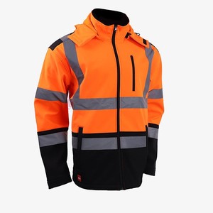 Nuevo estilo de moda Chaquetas DE TRABAJO impermeables Monos DE SEGURIDAD personalizados Chaqueta DE TRABAJO Chaquetas de traje de invierno reflectantes con capucha - Product Image 6