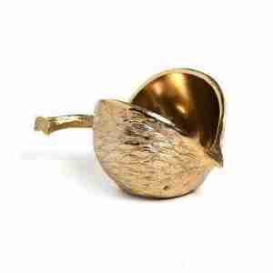 Bol à fruits secs en métal moulé Rangement décoratif pour bol à noix Bol de rangement pour collations Bonbons et collations Durable - Product Image 4