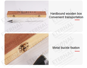 मिट्टी विश्लेषक TM-85 लकड़ी के बॉक्स पैकेजिंग प्रकार A-5 + 50 प्रकार b 0.995-1.030 विश्लेषण और माप उपकरण मिट्टी हाइड्रेट - Product Image 4