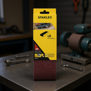 สายพานทราย Stanley Multi-Pack สำหรับเครื่องขัดสายพาน ขนาด 75x533 มม. สำหรับงานขัด - Product Image 3