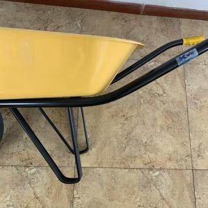 Mini <span class=keywords><strong>brouette</strong></span> de jardin légère pour enfants en métal et plastique avec roues en caoutchouc solide Cadeau parfait pour enfants pour le jeu de cour - Product Image 5