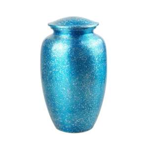 Precio con descuento, alto pedido, almacenamiento de cenizas humanas, hecho a medida, urnas de recuerdo de cremación de Metal de aluminio únicas de la India - Product Image 5