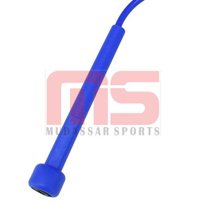 Corde à sauter de boxe de qualité supérieure manche en bois corde à sauter en cuir pour la maison et la salle de sport Fitness - Product Image 3