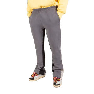 Compre Pantalones Deportivos Personalizados 100% Algodón, Pantalones Casuales con Cintura Elástica para Hombre, Pantalones de Campana de Alta Calidad para Hombre - Product Image 4